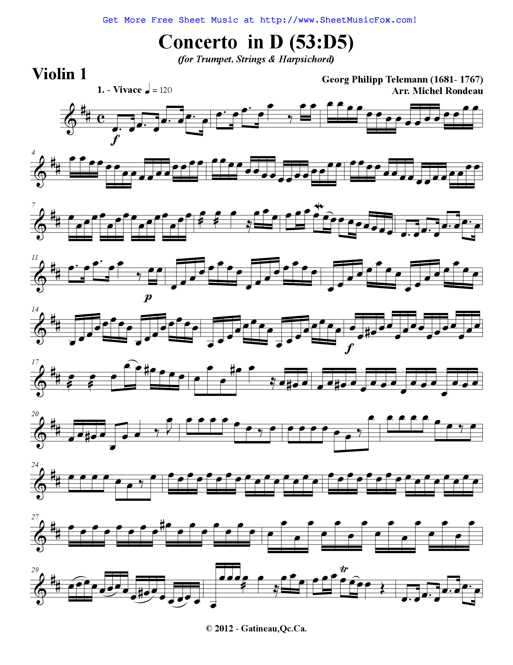 Telemann Viola Concerto In G Major Pdf